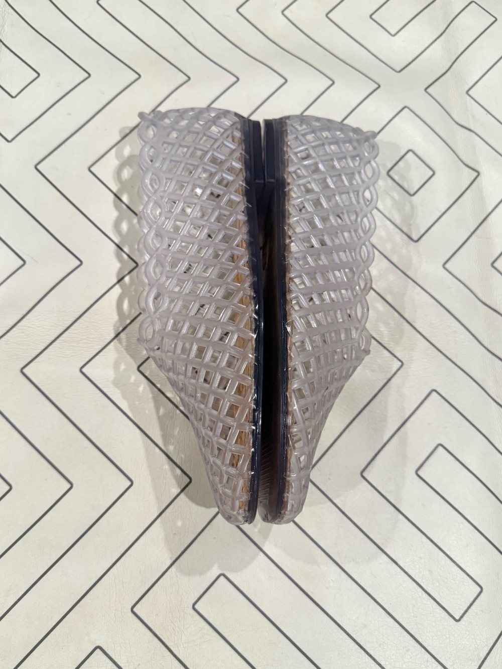 Steve Madden Grove Clear Jelly Flat - Picture 8 of 12
